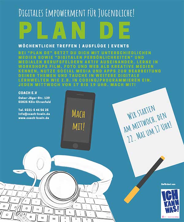 Projektflyer Plan DE