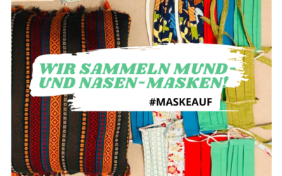 Sammelaktion: Masken helfen!