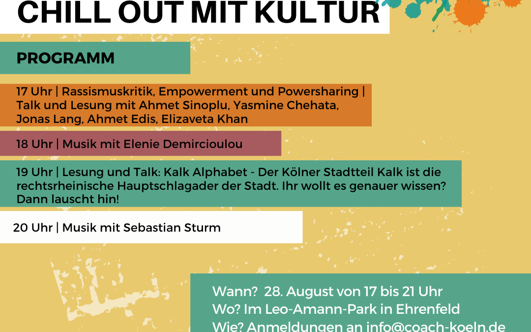 Chill Out mit Kultur