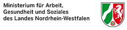 Logo Ministerium für Arbeit, Gesundheit und Soziales des Landes NRW