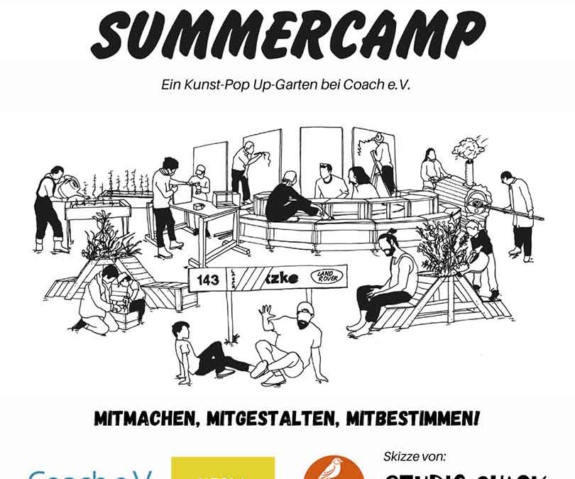 Summercamp– Ein Kunst-Pop Up-Garten bei Coach e.V.