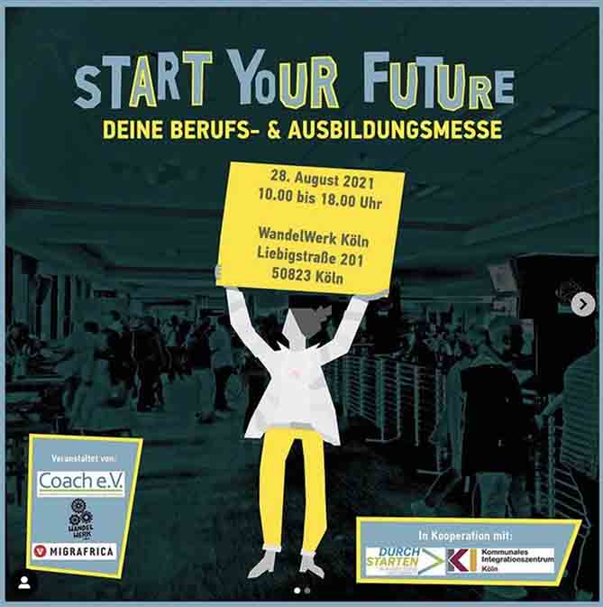 Start your future! Berufs- und Ausbildungsmesse in Köln