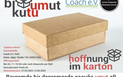 Aktion für Kinder im Erdbebengebiet der Türkei